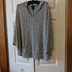 Rue 21 Grey Lightweight Poncho